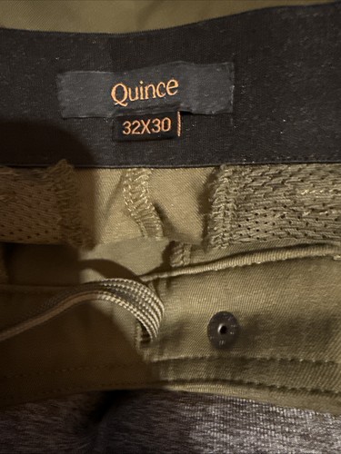 Quince Men's Ultra Stretch Chino 32x30 Olive