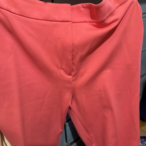 Boden Women's High Rise Pants Pink/Coral Rose, Size 12 L