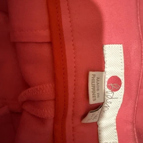 Boden Women's High Rise Pants Pink/Coral Rose, Size 12 L - photo 3