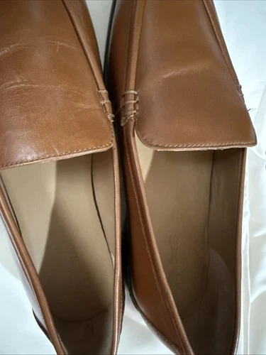 Madewell Women The Bennie Loafer Leather Sz 9.5 Warm Coffee - photo 2