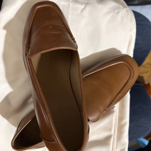 Madewell Women The Bennie Loafer Leather Sz 9.5 Warm Coffee - photo 4