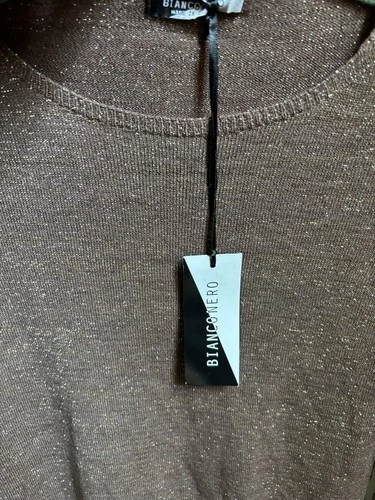 BIANCONERO Copper Sweater Made In Italy New With tags - photo 3