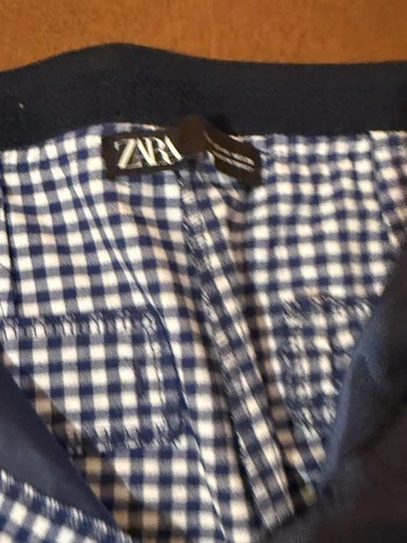 Zara Woman M Jogger Gingham Pants NWT - photo 4