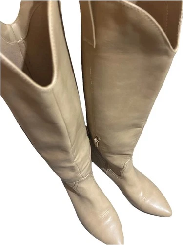 White Mountain Women's Light Brown Knee High Western Boots Size - photo 2