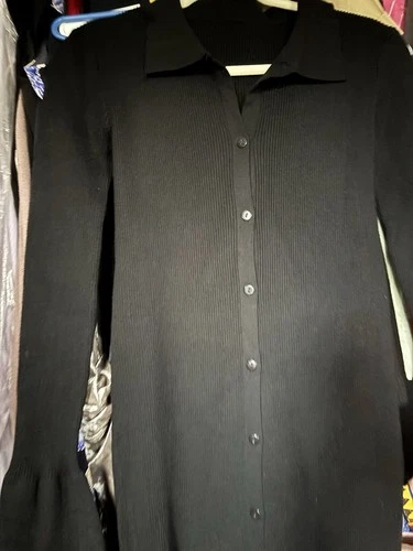 RanRui Women Long Sleeve Knit Dress with Buttons