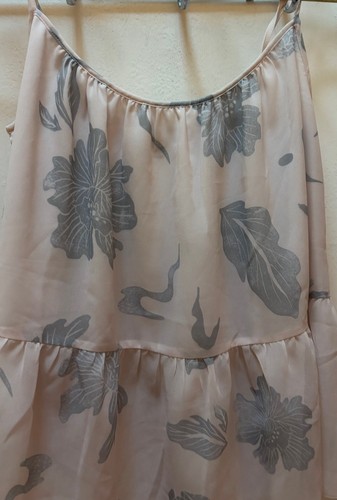 Wilfred Aritzia Poplin Blouse Size Small Floral Spaghetti Strap - photo 2