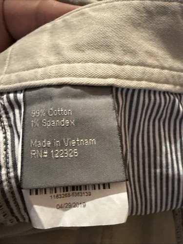 J. Hilburn Stone Americano Chino Pants - Size 34 - photo 4
