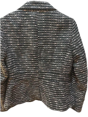 New York & Co Black Pink Tweed Blazer Jacket Womens - photo 2