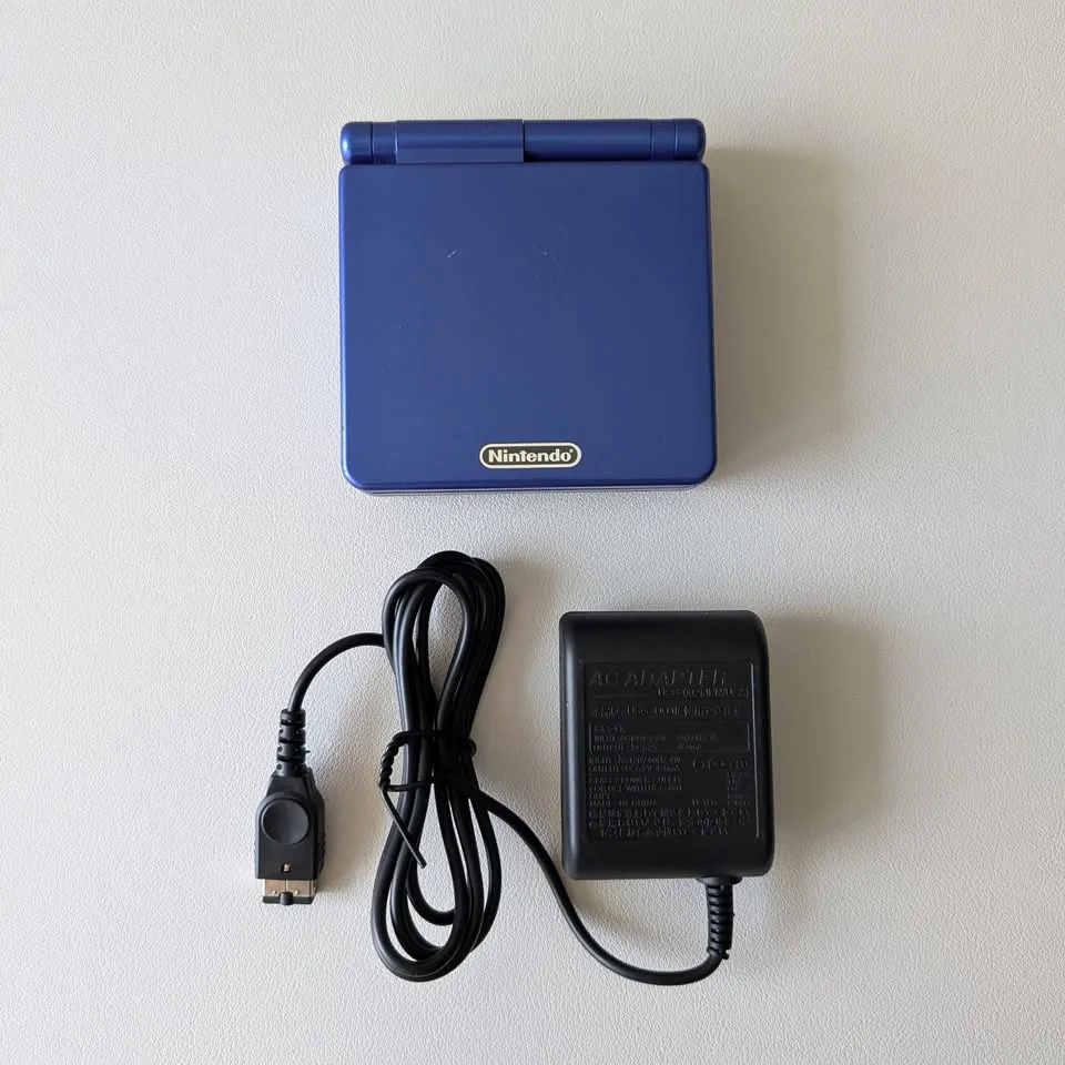 Nintendo GBASP 001 Blue thumbnail