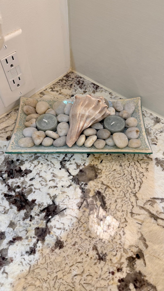 Seashell Decor Tray