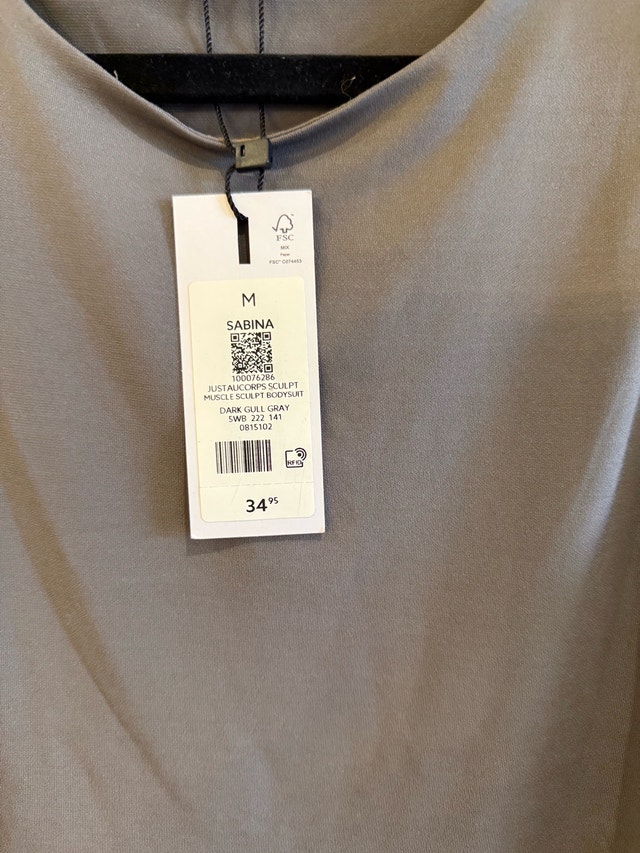 Dynamite Grey Bodysuit New - photo 5