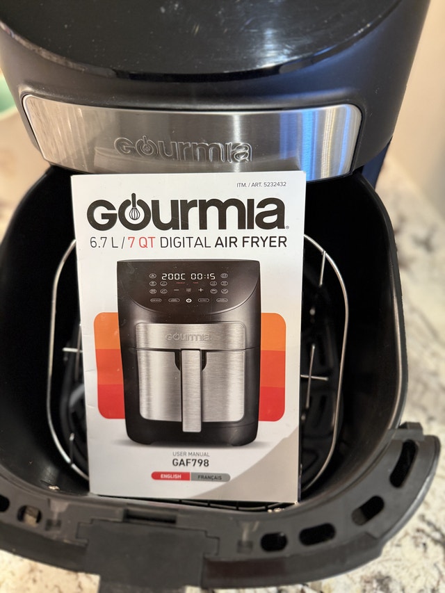 Gourmia Air Fryer 6.7L / 7QT GAF798 - photo 2
