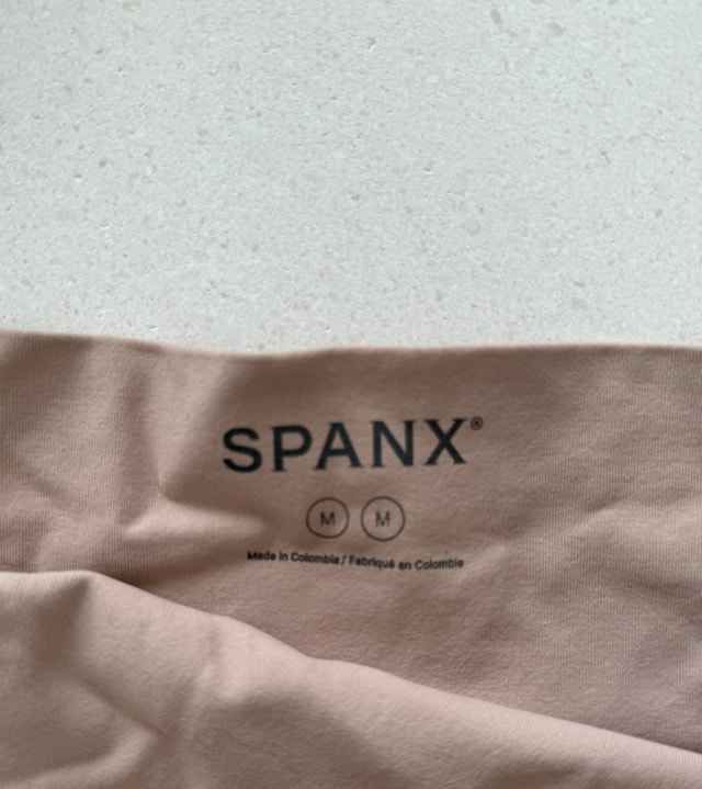 Spanx Thong - Size M - Toasted Almond - New - photo 5