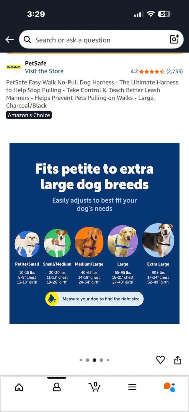 PetSafe Easy Walk Harness - photo 2