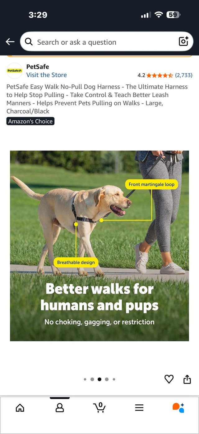 PetSafe Easy Walk Harness - photo 5