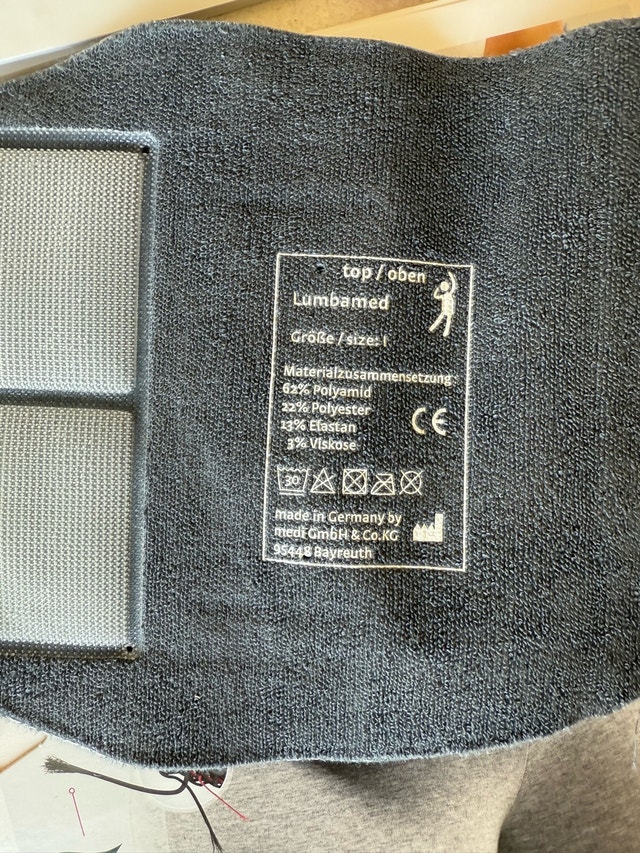 Medi Lumbamed Plus Lumbar Support - Size Large - photo 5