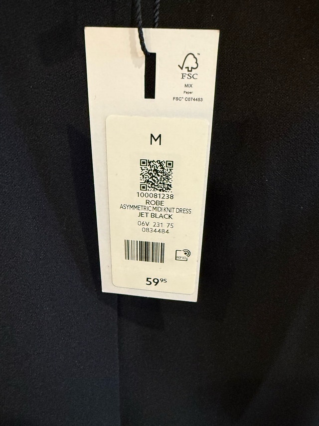 Dynamite Asymmetric Midi Dress - Size Medium - photo 3