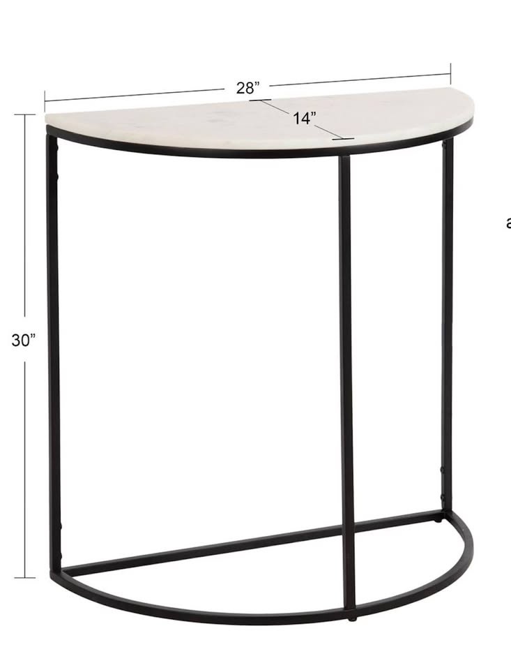 Marble Console Table / Accent Table - Brand New - photo 2