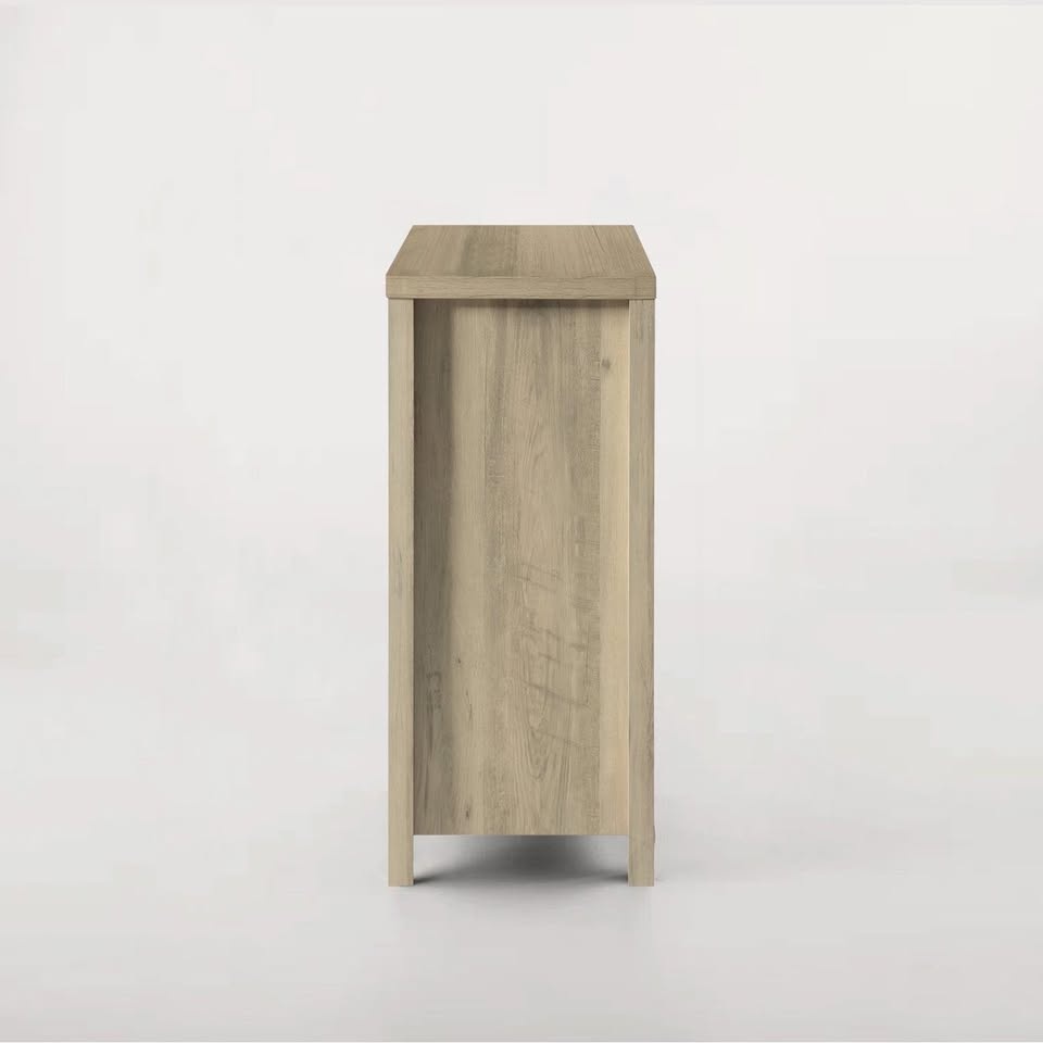Fluted Front Wood Cabinet - MCM Sideboard - Brand New - photo 5