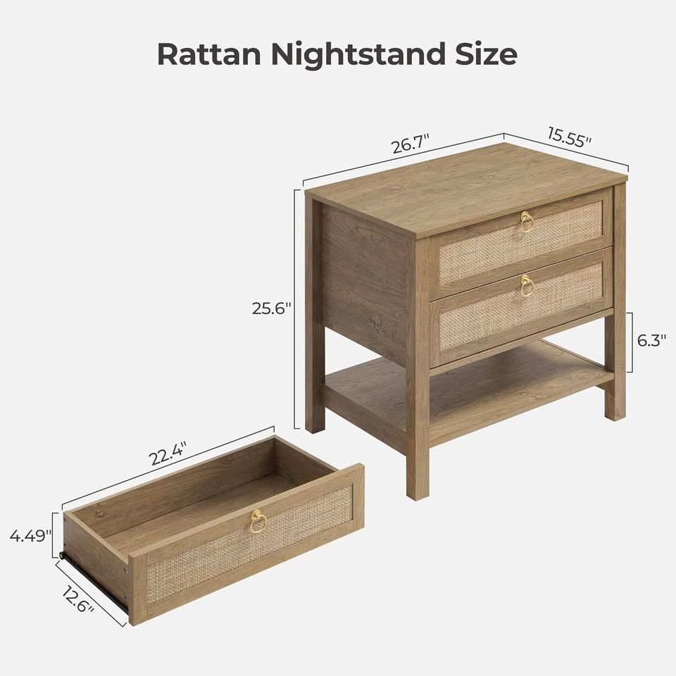 Wood Side Table Set - Brand New in Box - photo 2