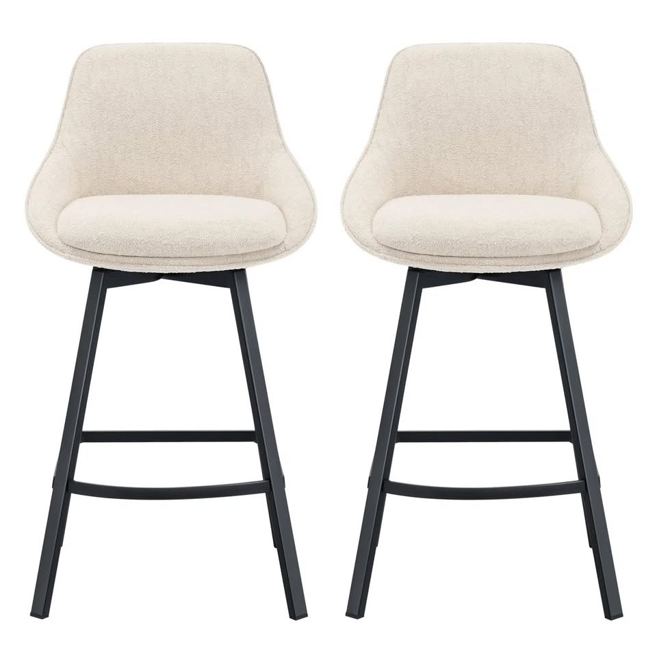 Set of 2 Swivel Counter Stools - Brand New in Box - photo 4