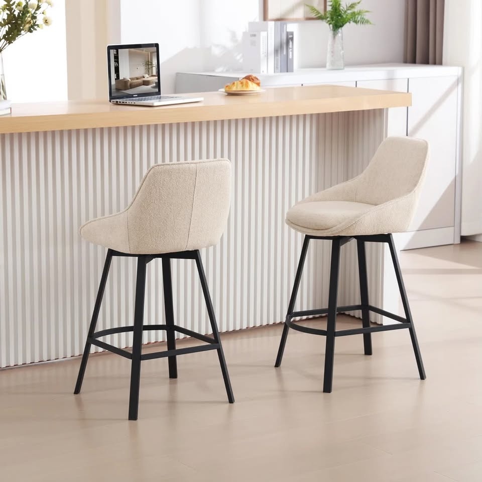 Set of 2 Swivel Counter Stools - Brand New in Box - photo 5