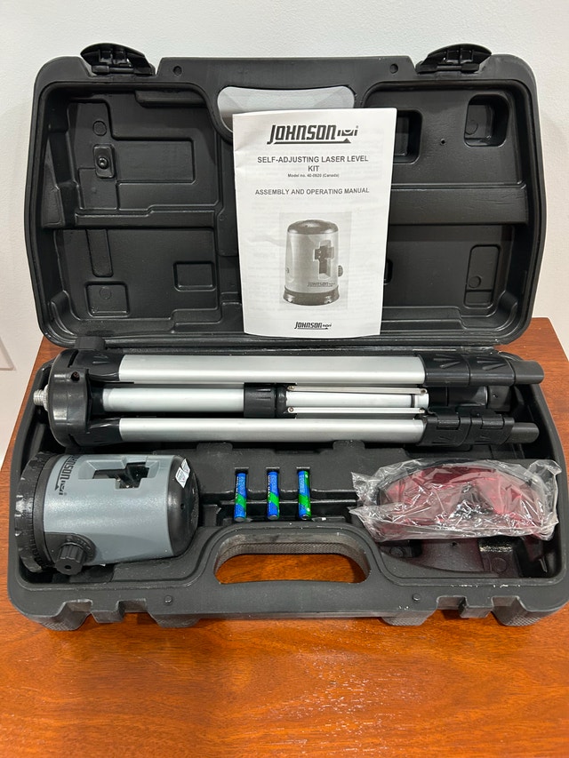 Johnson Self-Adjusting Laser Level Kit - New - photo 2