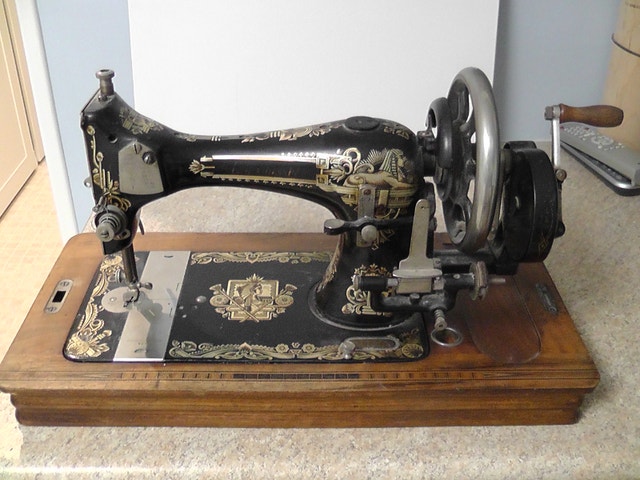 vintage sewing machine