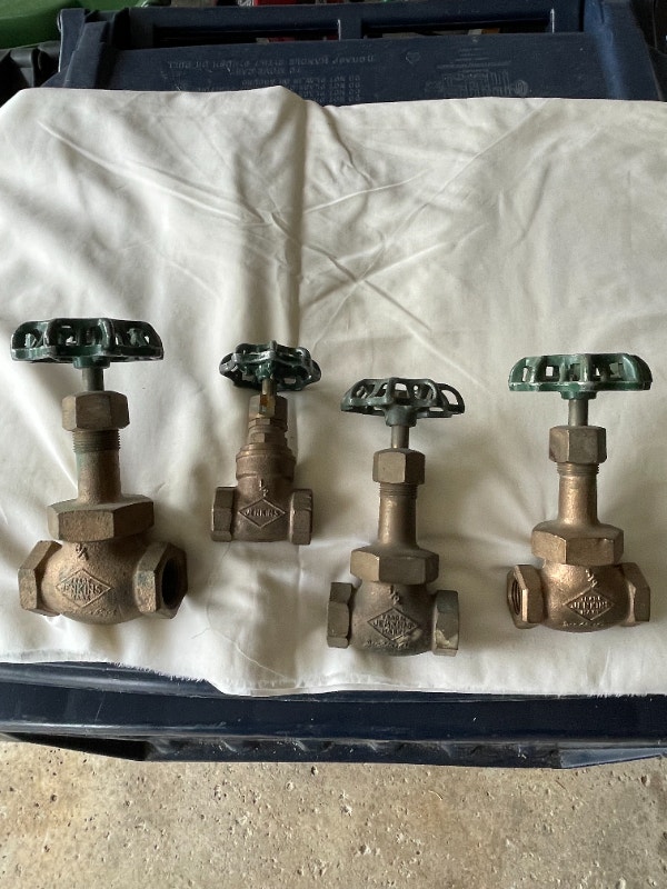 JENKINS Brass Tap Faucets - Set of 4