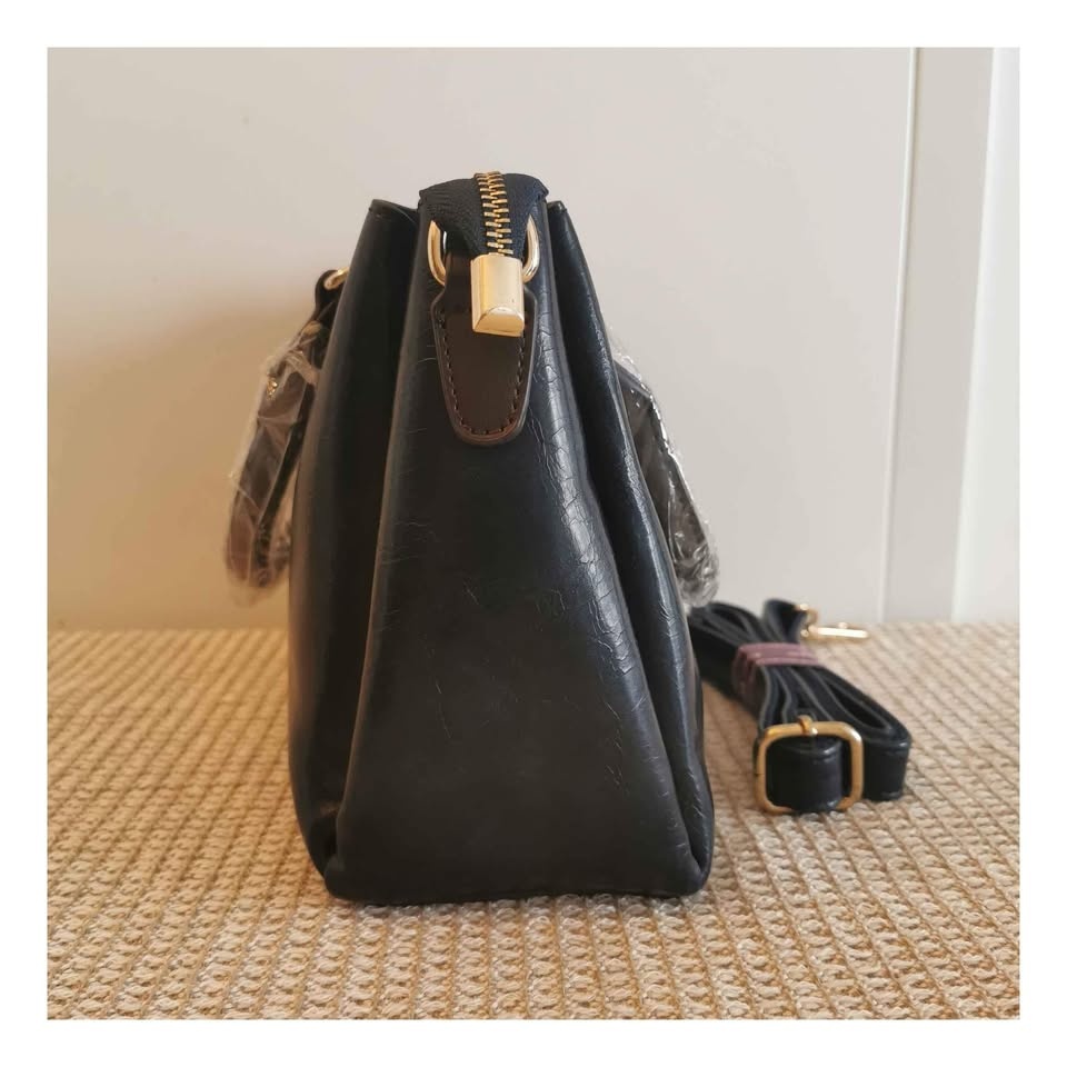 Brand New Leather Bag for Women - Navy Blue - photo 3