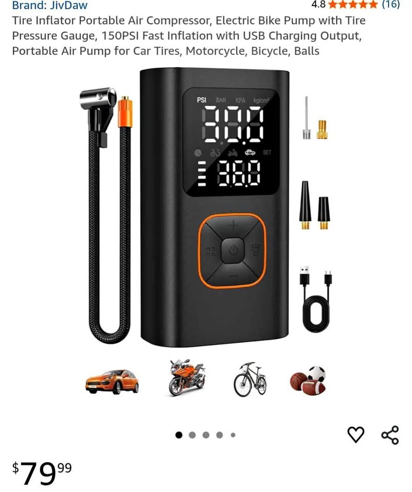 Portable Air Compressor - New