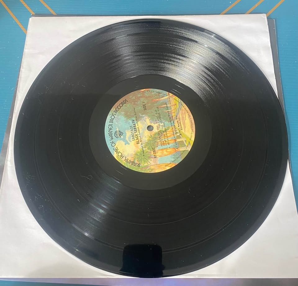 Black Sabbath - Sabotage Vinyl LP 2011 Rhino NM - photo 4