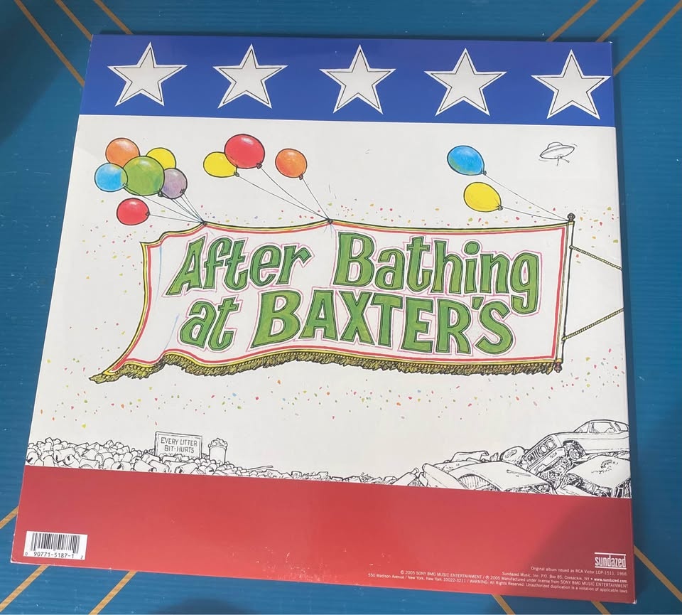 Jefferson Airplane - After Bathing at Baxter’s Vinyl LP 2011 - photo 2