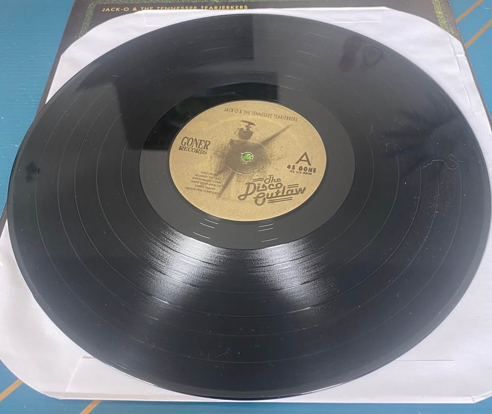 Jack-O & the Tennessee Tearjerkers - Disco Outlaw vinyl 2009 - photo 3