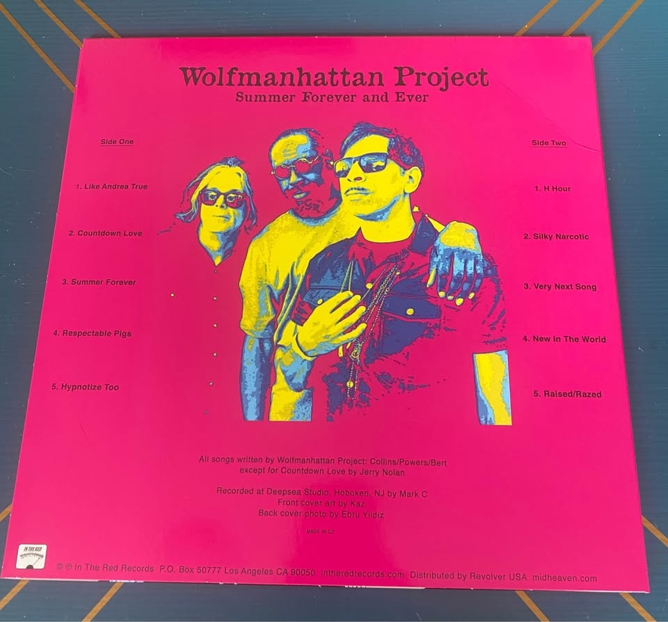 Wolfmanhattan Project - Summer Forever and Ever vinyl LP 2023 NM - photo 2