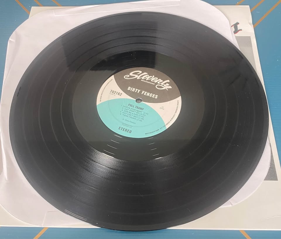 Dirty Fences - Full Tramp vinyl 2015 VG+ Garage Rock - photo 4