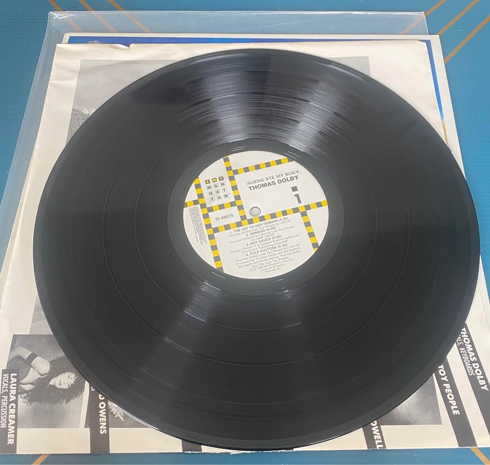 Thomas Dolby - Aliens ate my Buick vinyl 1988 VG+ Pop-Rock - photo 3