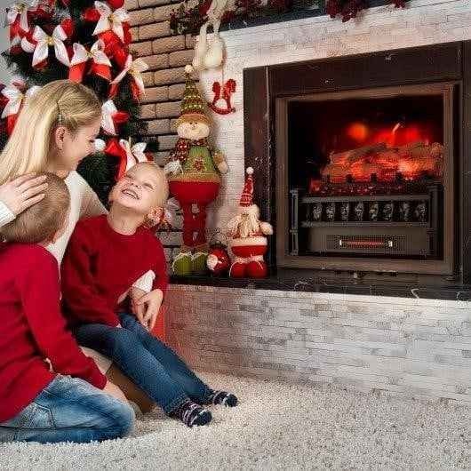 NEW-20" Electric Fireplace Heater - photo 3