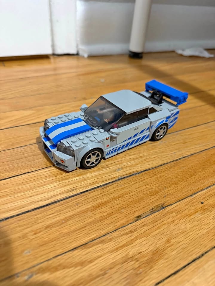 Lego Speed Champions Nissan R34 2 Fast 2 Furious