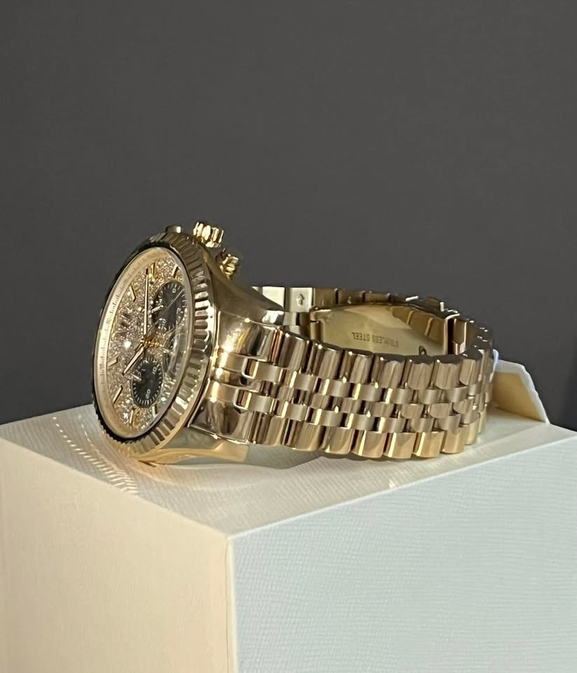 Michael Kors Oversized Lexington Gold Watch (MK8494) - Brand New - photo 3