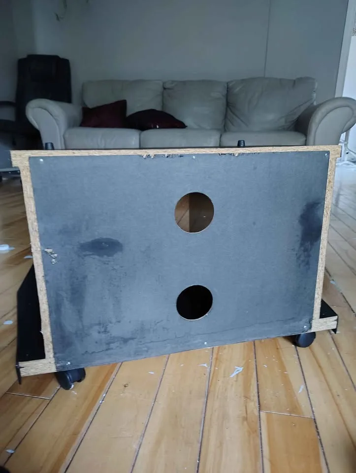 TV Stand With Glass Doors image indicator(3)