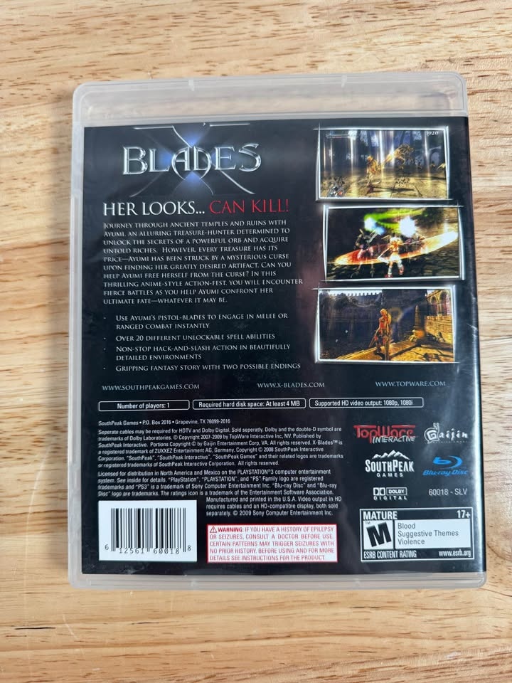 X-Blades - PS3 - photo 2