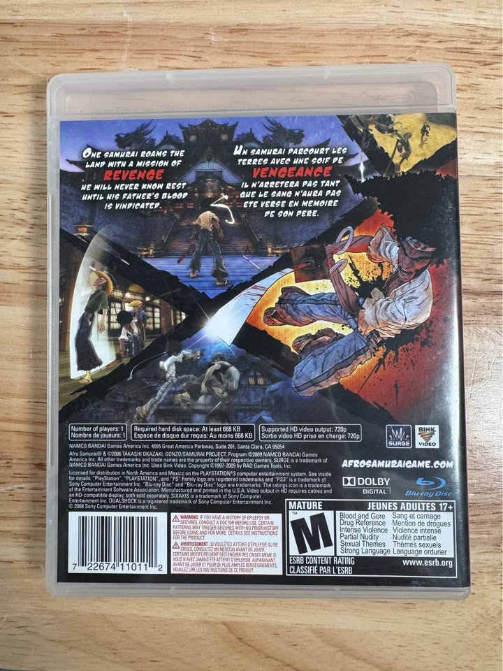 [CIB] Afro Samurai - PS3 - photo 2