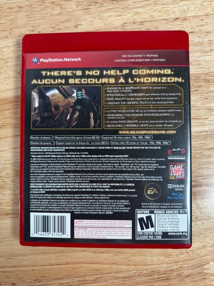 Dead Space (Greatest Hits) - PS3 - photo 2