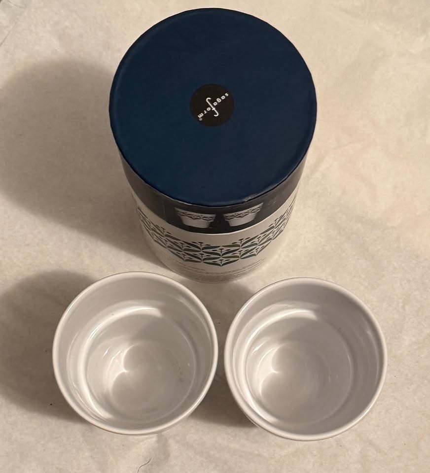 Set of 2 Retro Sagaform Porcelain Mugs - photo 2