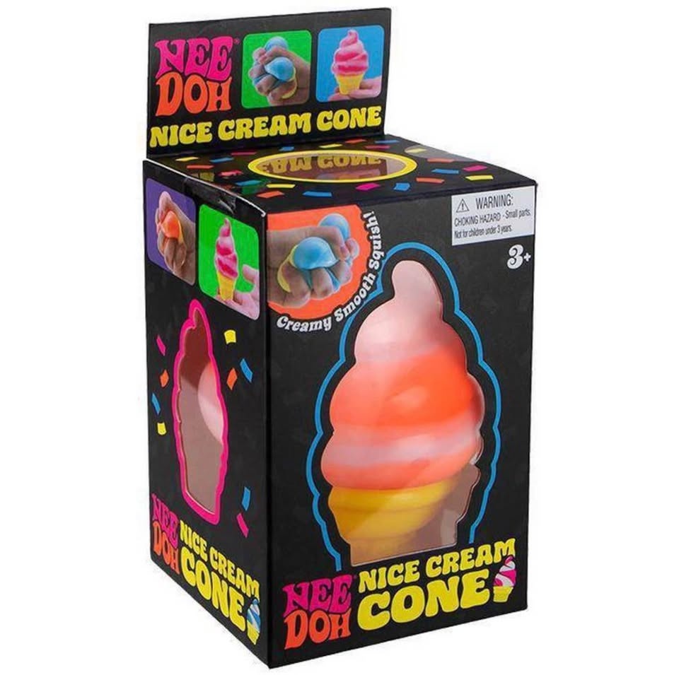 NeeDoh Nice Cream Cone Squishy Toy NEW - Stress Relief - photo 2