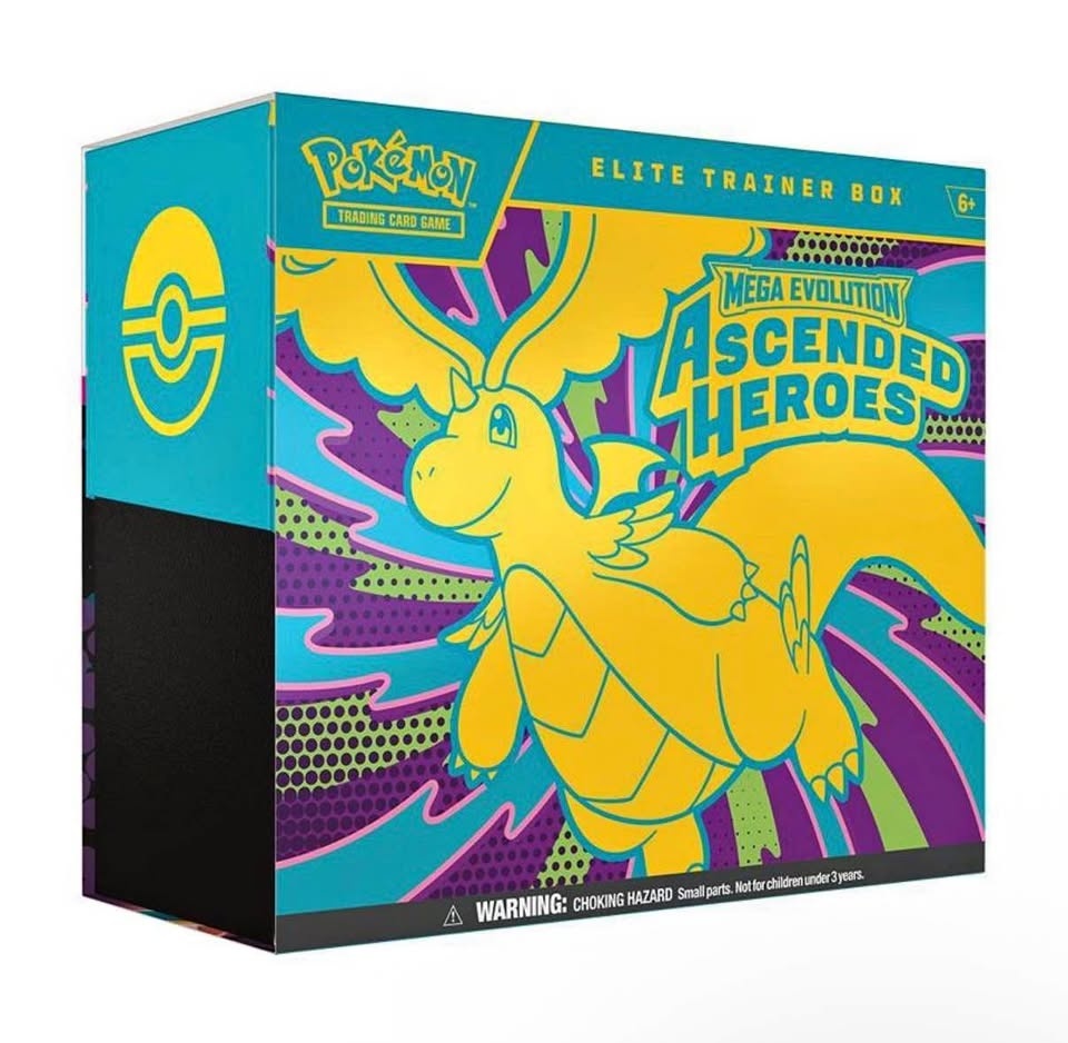 Pokémon TCG: Mega Evolution Ascended Heroes Elite Trainer Box