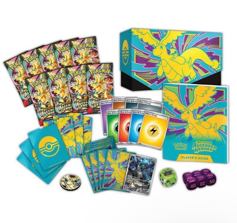Pokémon TCG: Mega Evolution Ascended Heroes Elite Trainer Box - photo 2