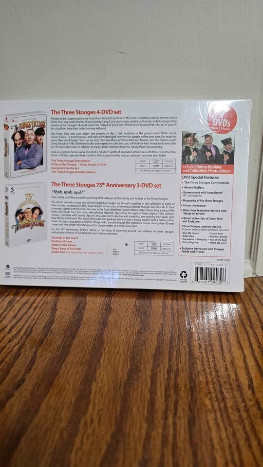The Three Stooges Collector's Edition 7-DVD Set - photo 3