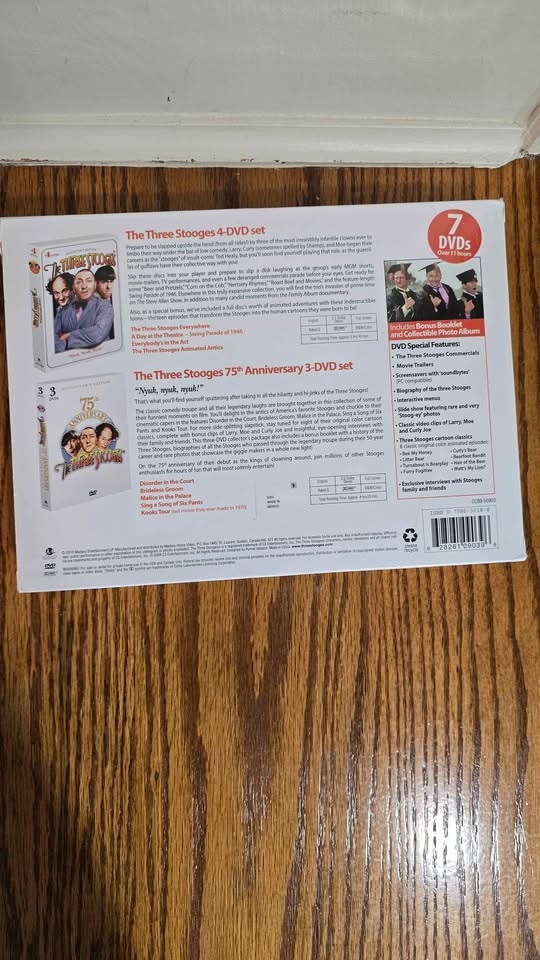 The Three Stooges Collector's Edition 7-DVD Set - photo 5